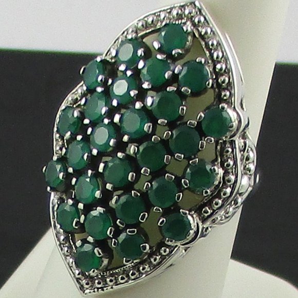 Nicky Butler 2.60ct Green Chalcedony Ring - Picture 4 of 8